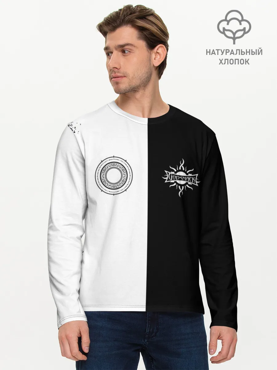 Мужской лонгслив базовый / GODSMACK | ГОДСМАК