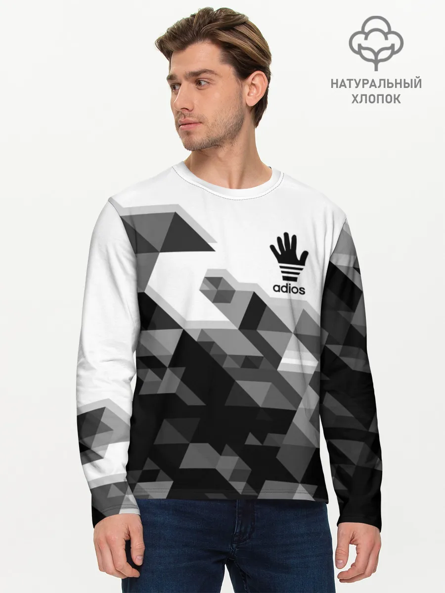 Мужской лонгслив базовый / ADIOS | АДИОС