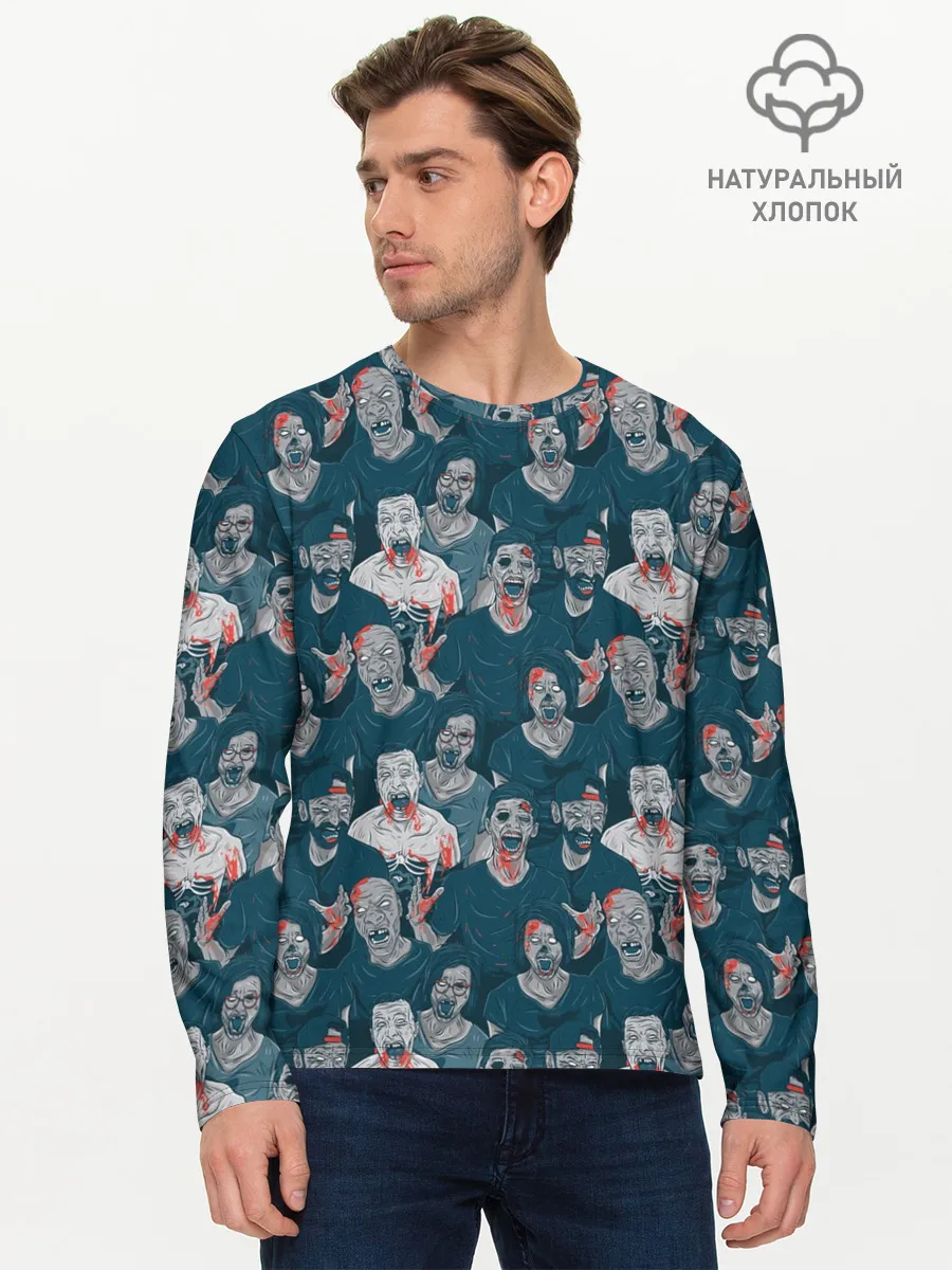 Мужской лонгслив базовый / Живые Мертвецы