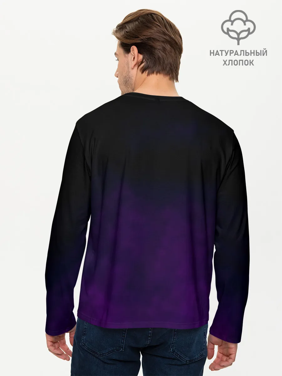 Мужской лонгслив базовый / Сукуна Магическая битва