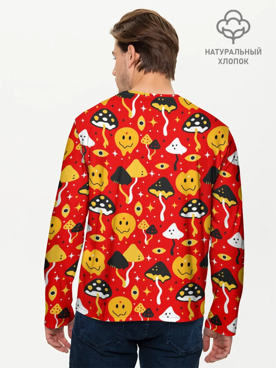 Мужской лонгслив базовый / Галюцинации