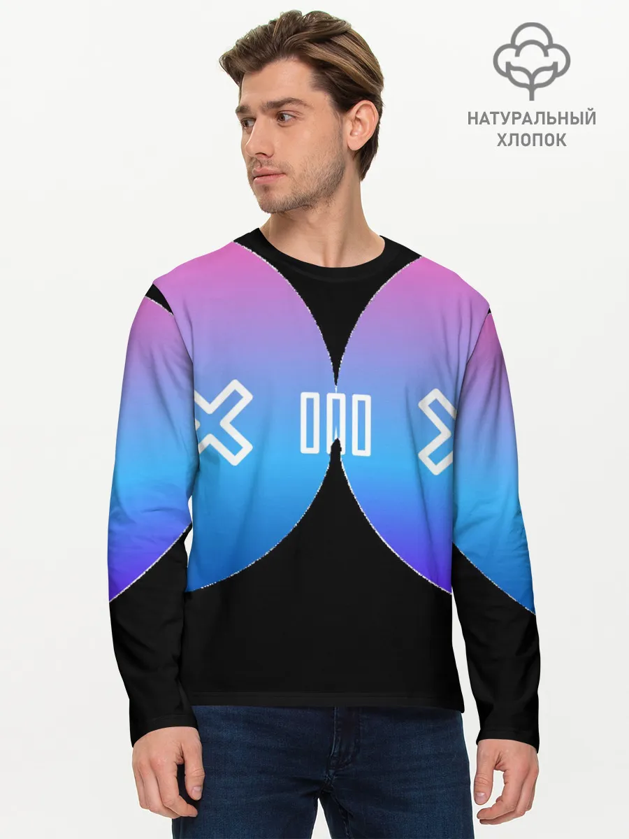 Мужской лонгслив базовый / G&M