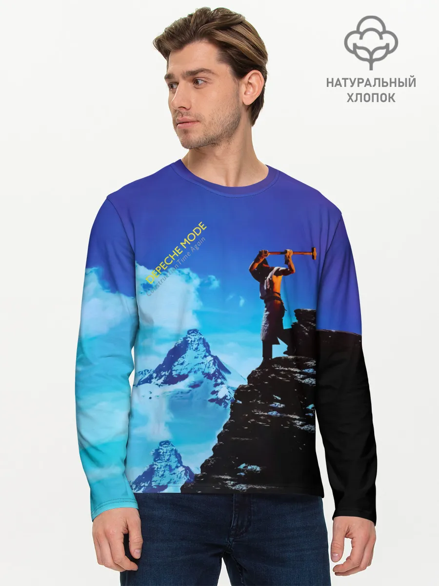 Мужской лонгслив базовый / Construction Time Again - Depeche Mode