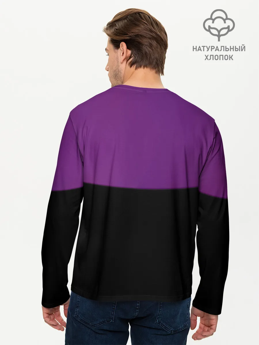 Мужской лонгслив базовый / Shades of Deep Purple