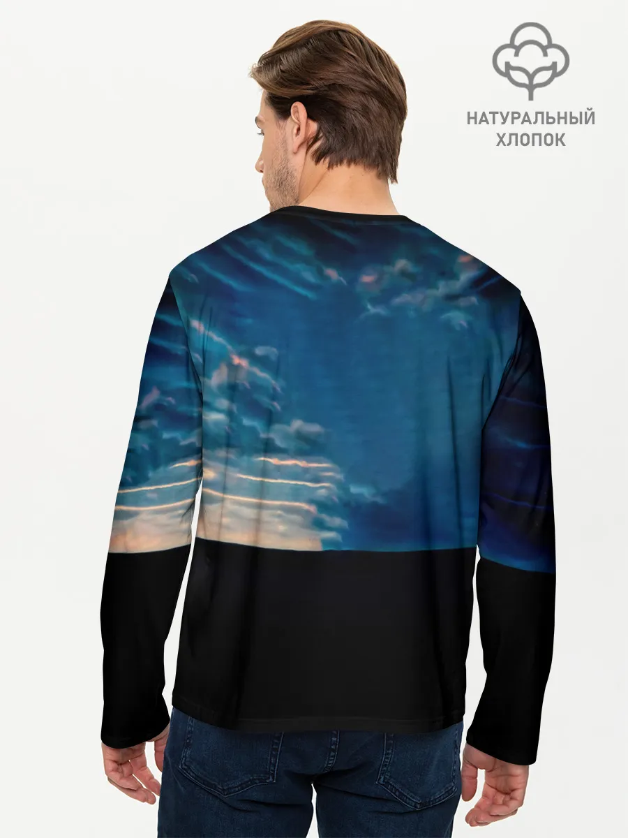 Мужской лонгслив базовый / Deep Purple - Stormbringer