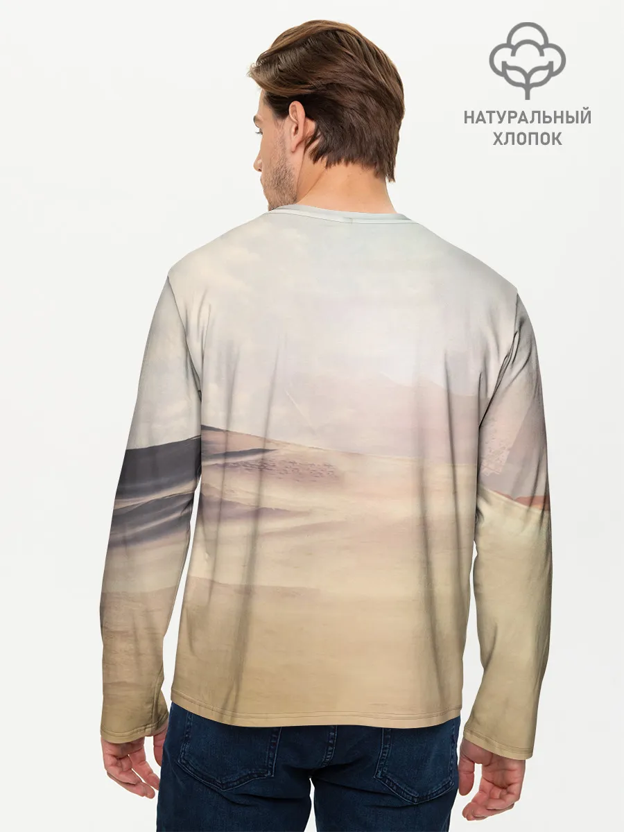 Мужской лонгслив базовый / Байек здесь