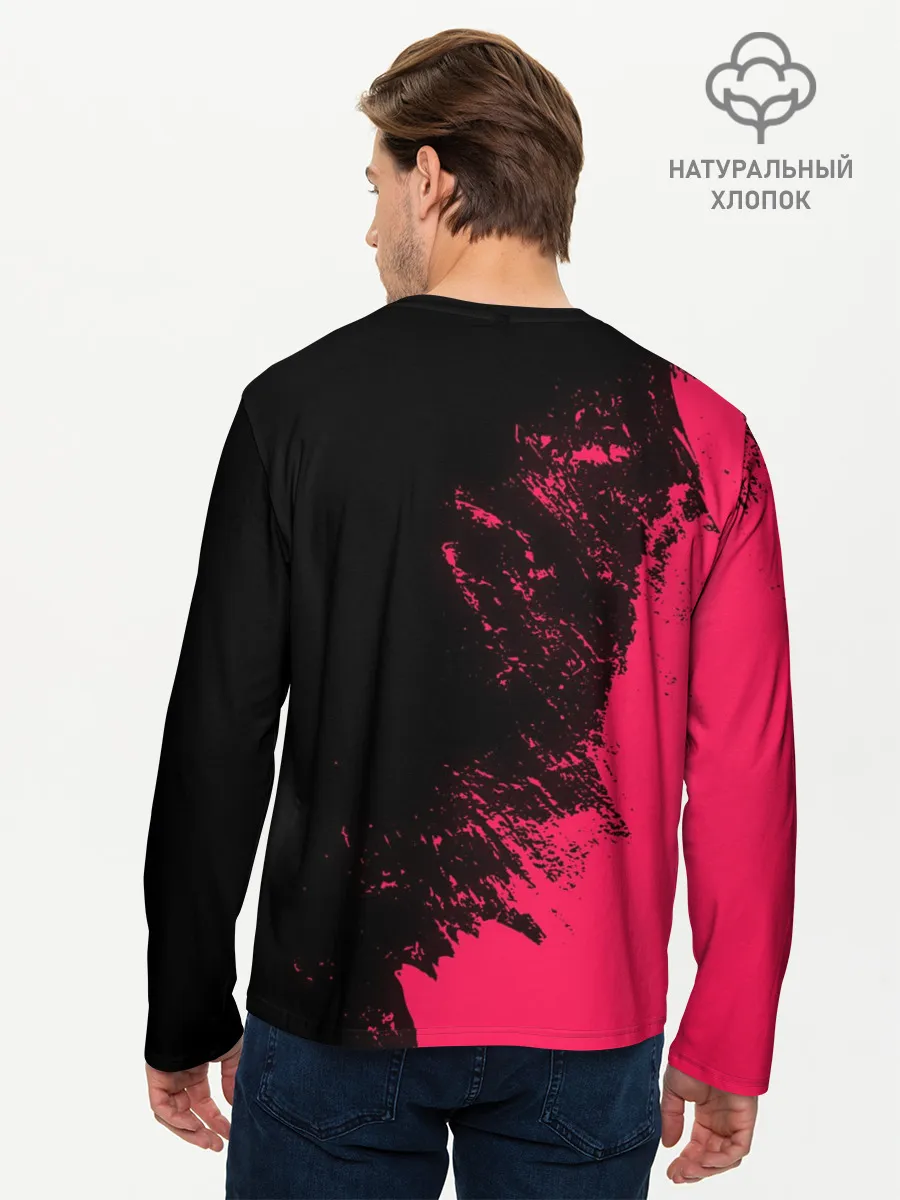 Мужской лонгслив базовый / Игра в кальмара | Squid game