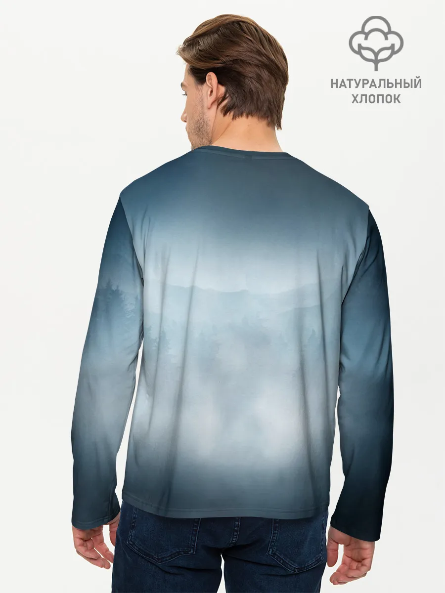 Мужской лонгслив базовый / Alan Wake Video Game Art