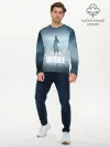 Мужской лонгслив базовый / Alan Wake Video Game Art