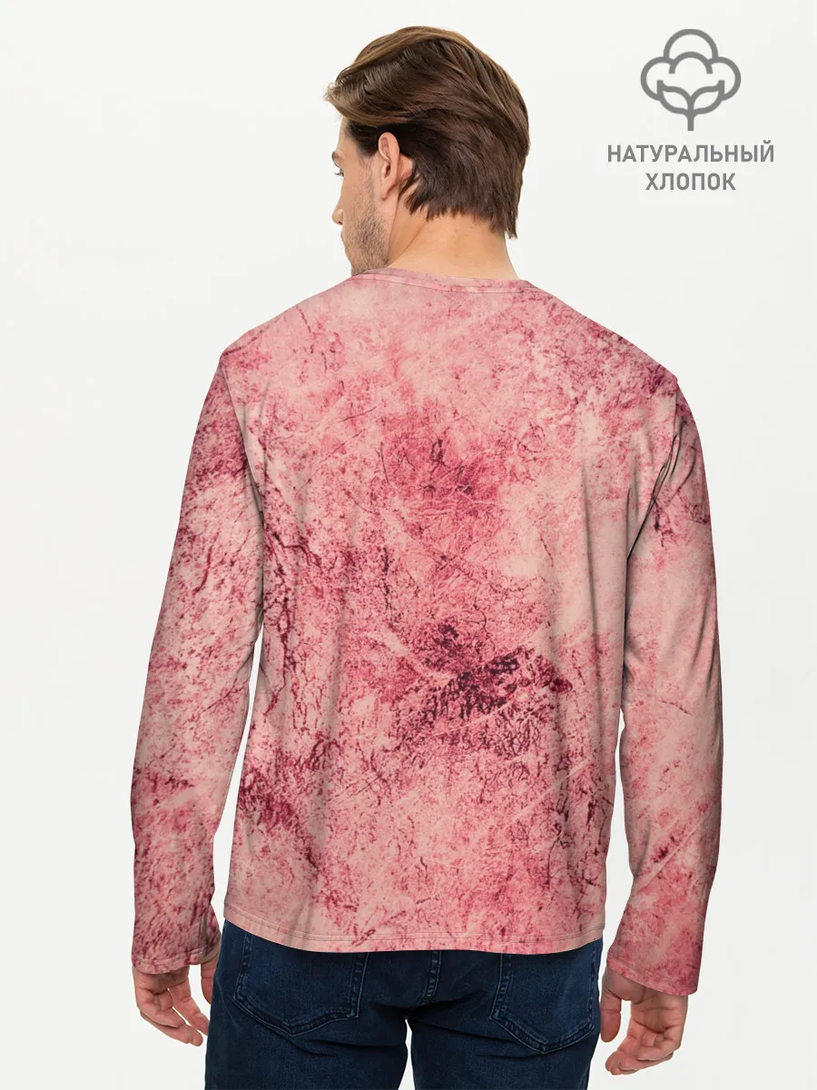 Мужской лонгслив базовый / Свирепый Луффи