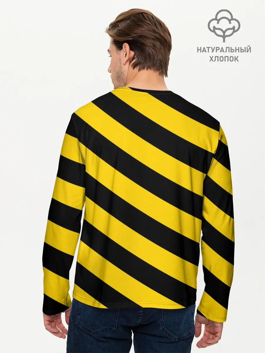 Мужской лонгслив базовый / Нечисть с красным глазом