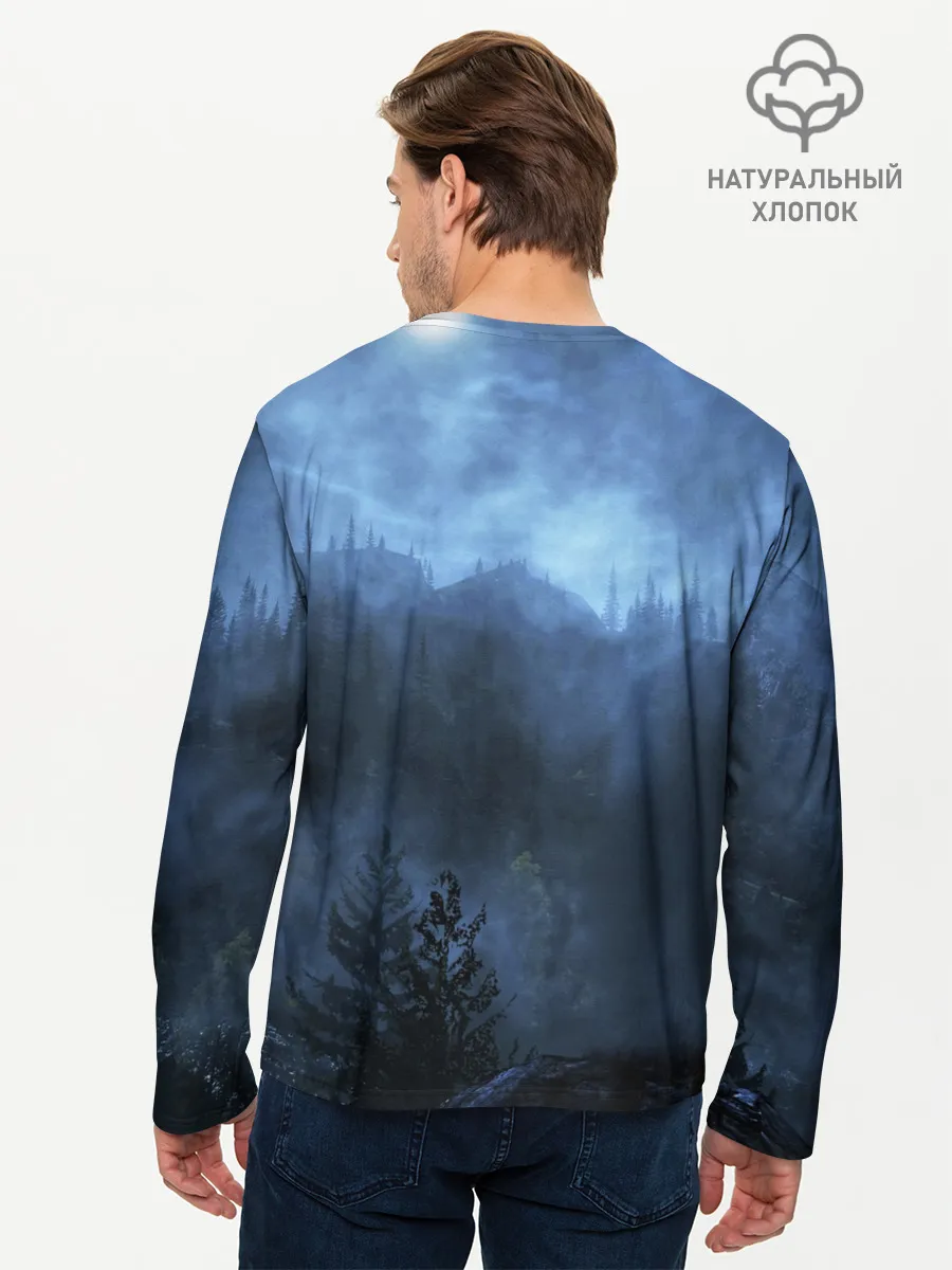 Мужской лонгслив базовый / Alan Wake / Алан Уэйк