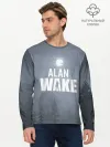 Мужской лонгслив базовый / Алан Уэйк: Полнолуние