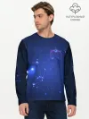 Мужской лонгслив базовый / Знак зодиака - Весы