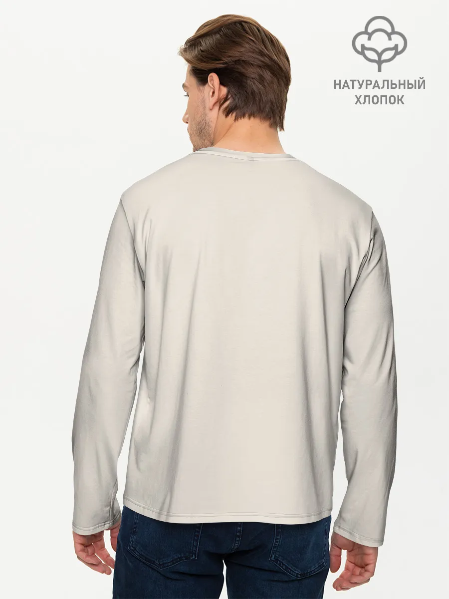 Мужской лонгслив базовый / Не Время Умирать Бонд 007