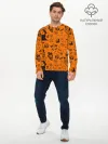 Мужской лонгслив базовый / Spooky Halloween BT21 | BTS