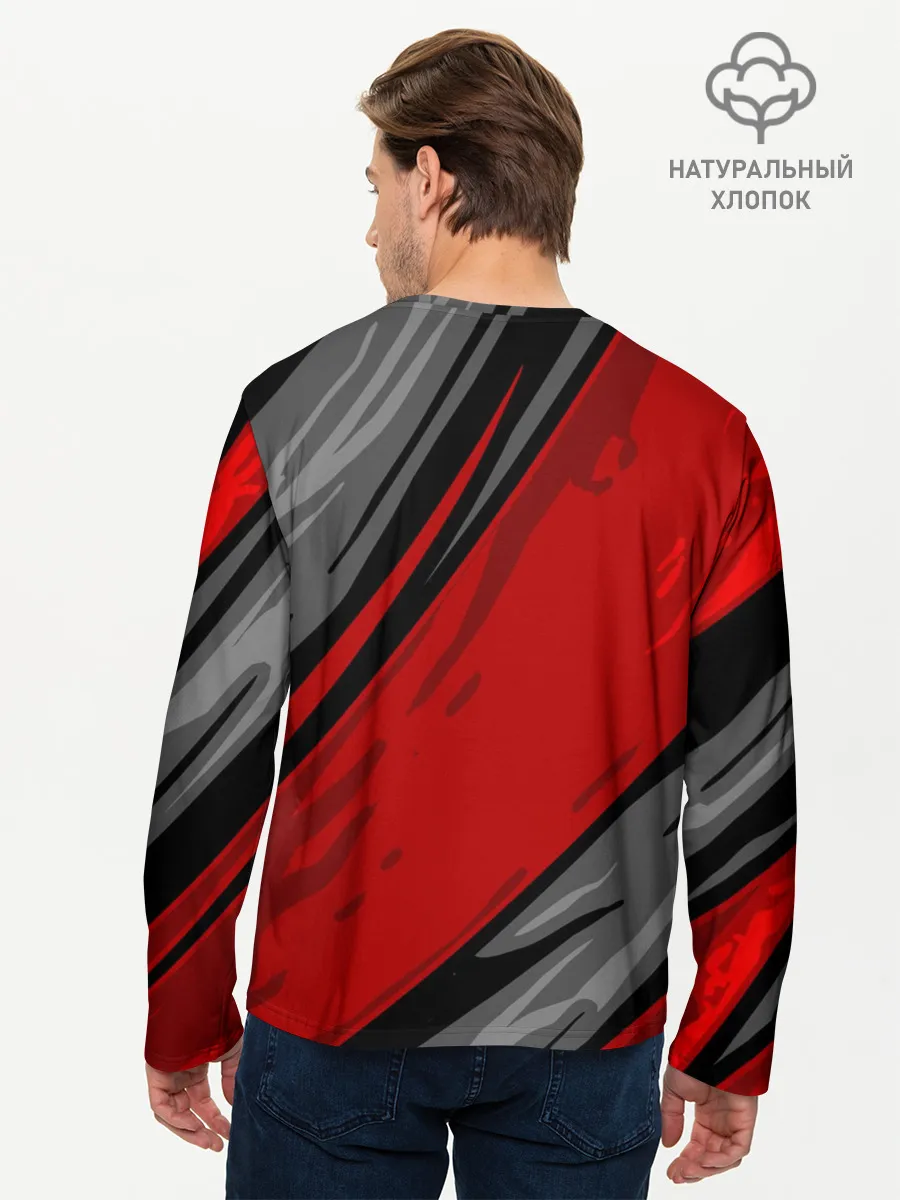 Мужской лонгслив базовый / Сиомбиотический стиль