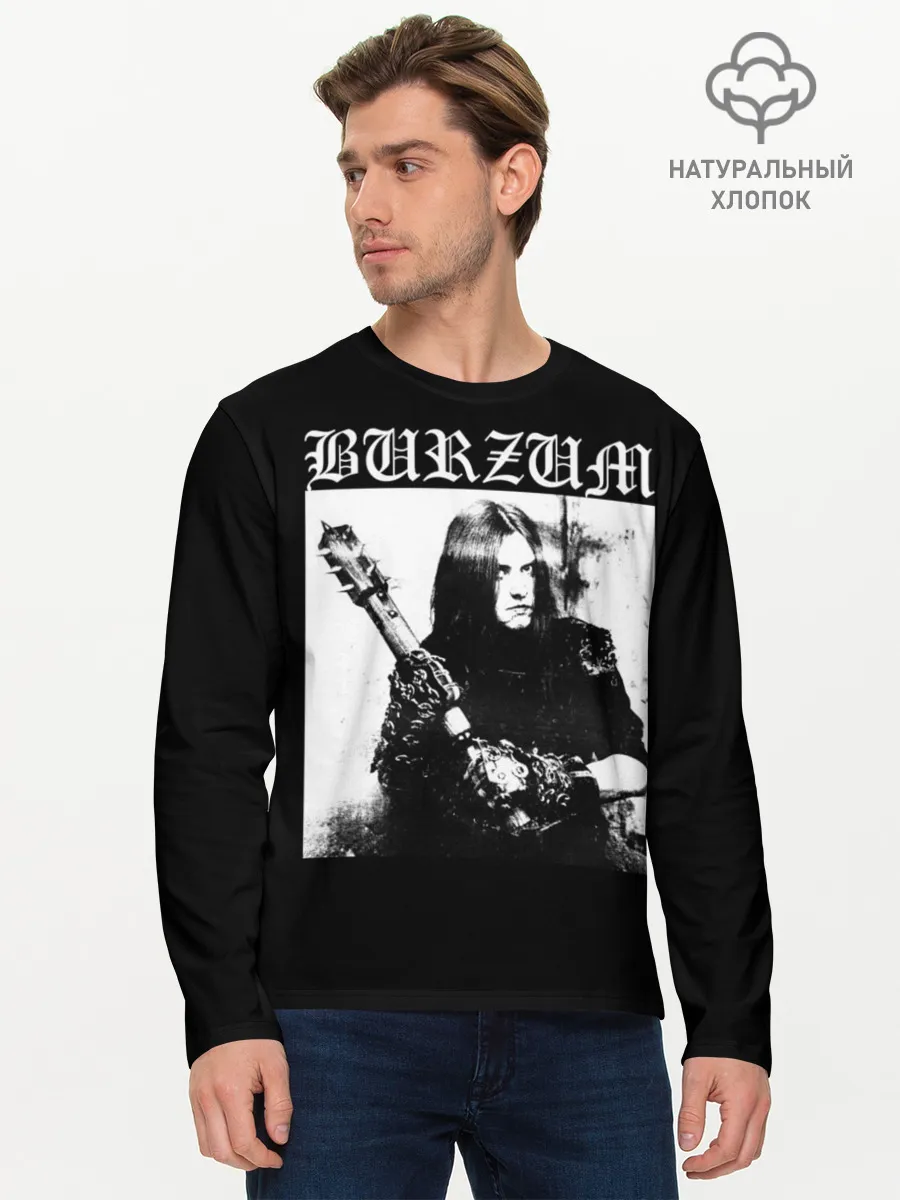 Мужской лонгслив базовый / BURZUM / Бурзум