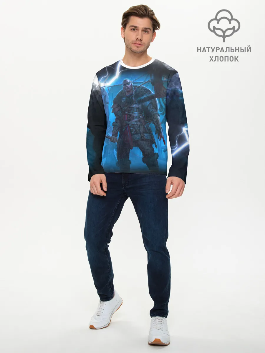 Мужской лонгслив базовый / ASSASSINS CREED VALHALLA | ВАЛХАЛЛА