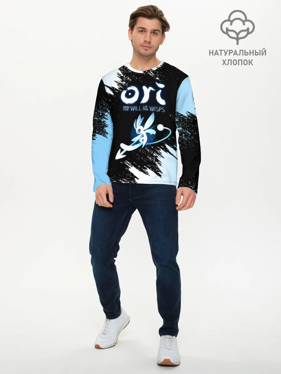 Мужской лонгслив базовый / Малыш Ори | Baby Ori