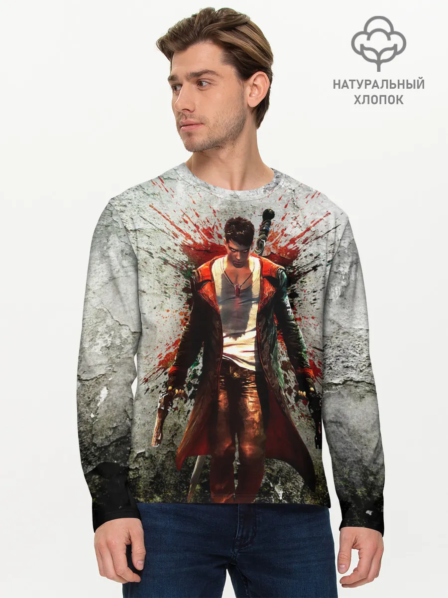 Мужской лонгслив базовый / Dante Definitive W