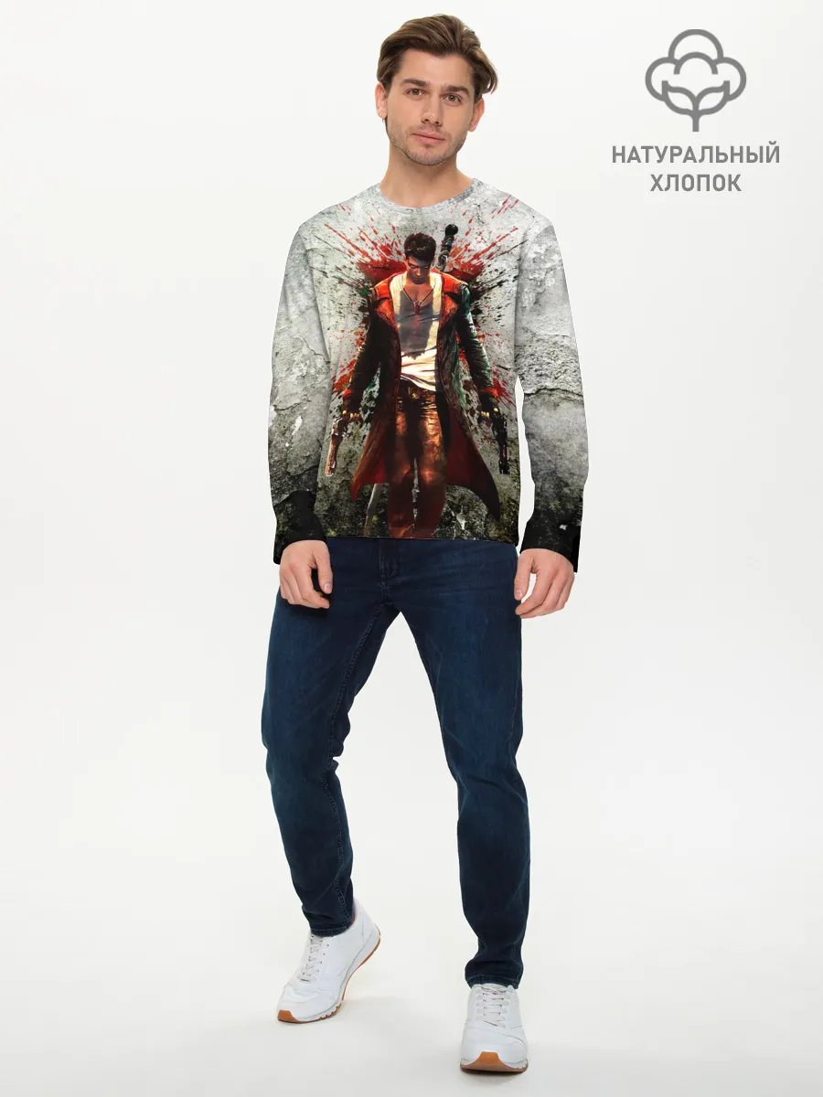 Мужской лонгслив базовый / Dante Definitive W