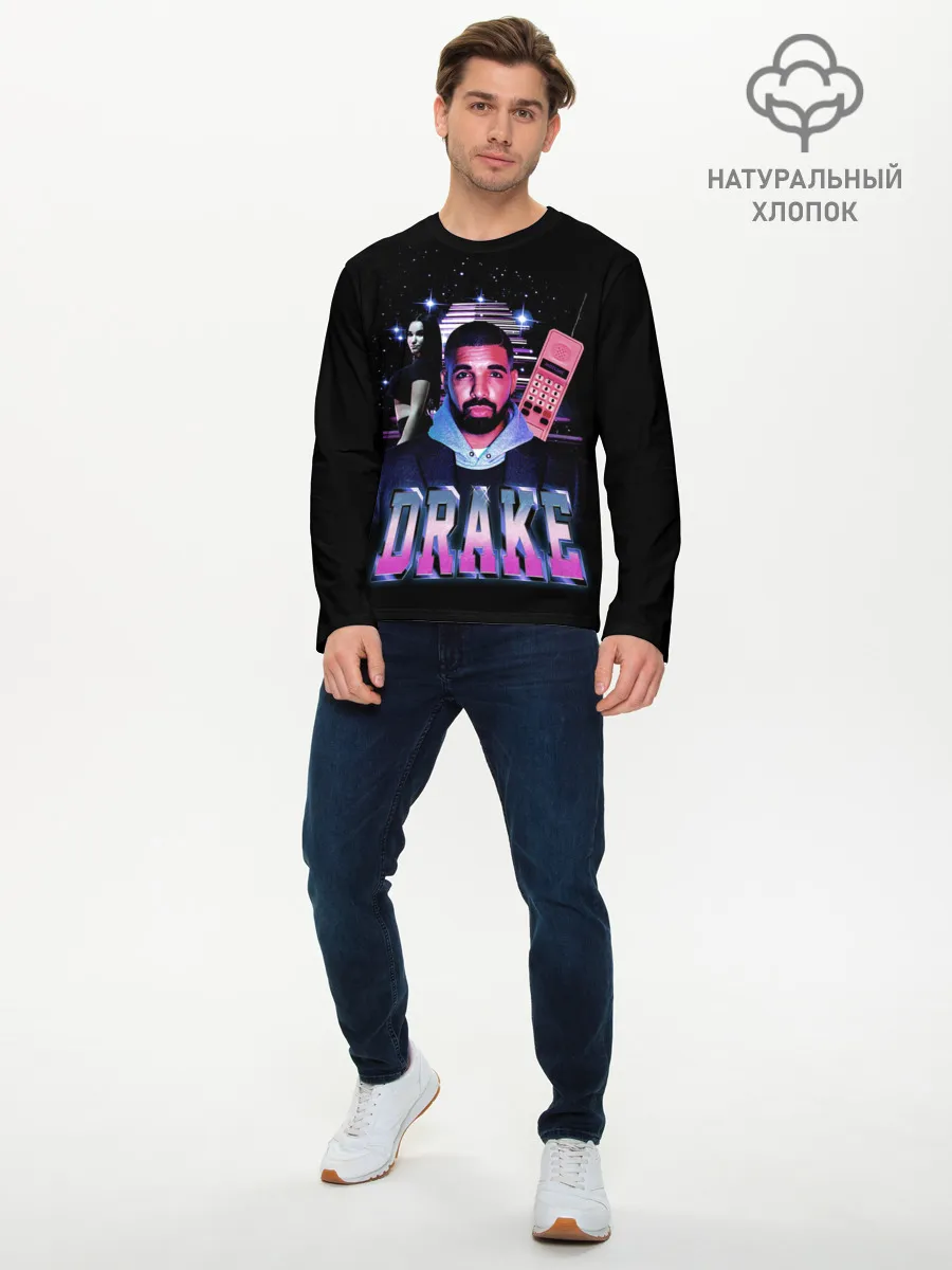 Мужской лонгслив базовый / ДРЕЙК ГРЭМ