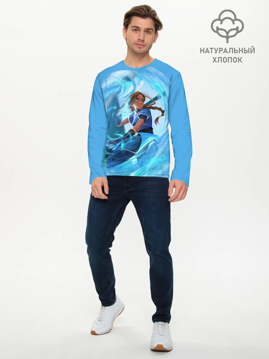 Мужской лонгслив базовый / Katara