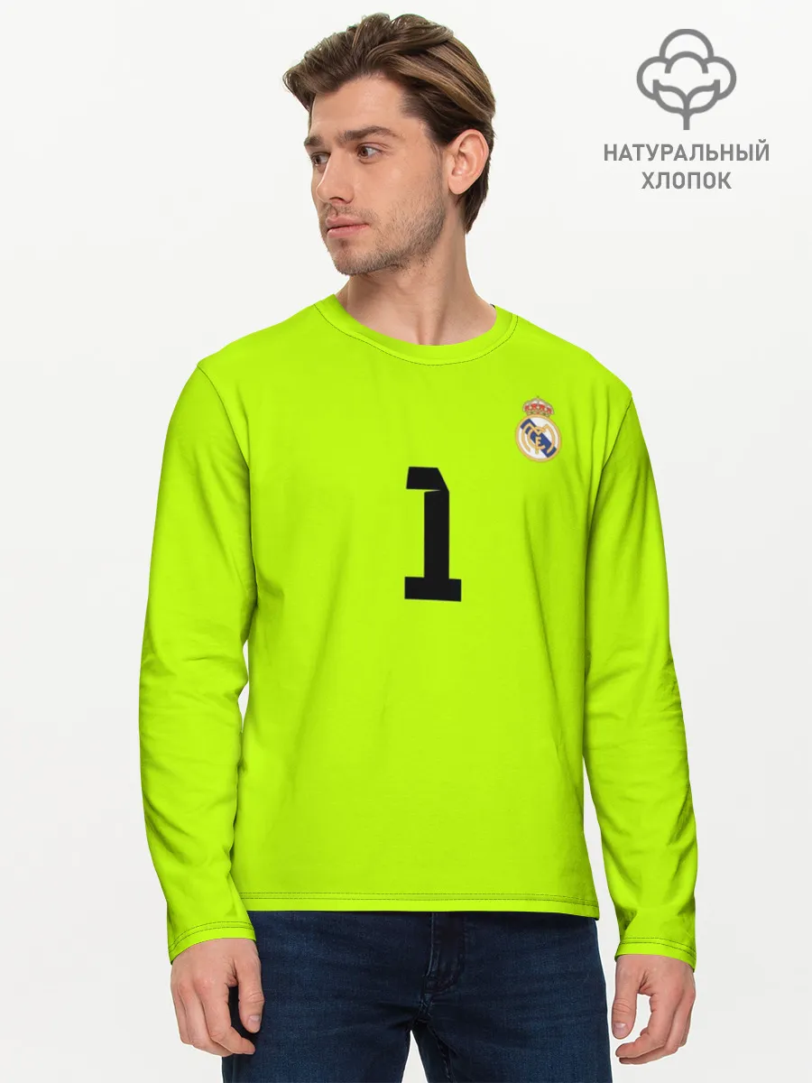 Мужской лонгслив базовый / Iker Casillas