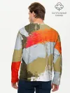 Мужской лонгслив базовый / Art Abstraction