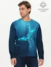 Мужской лонгслив базовый / ЗВЕЗДНЫЙ КИТ | STAR WHALE