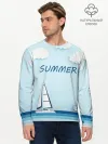 Мужской лонгслив базовый / ПАРУСНИКИ | SUMMER