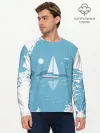 Мужской лонгслив базовый / ОДИНОКИЙ ПАРУСНИК | SAILBOAT