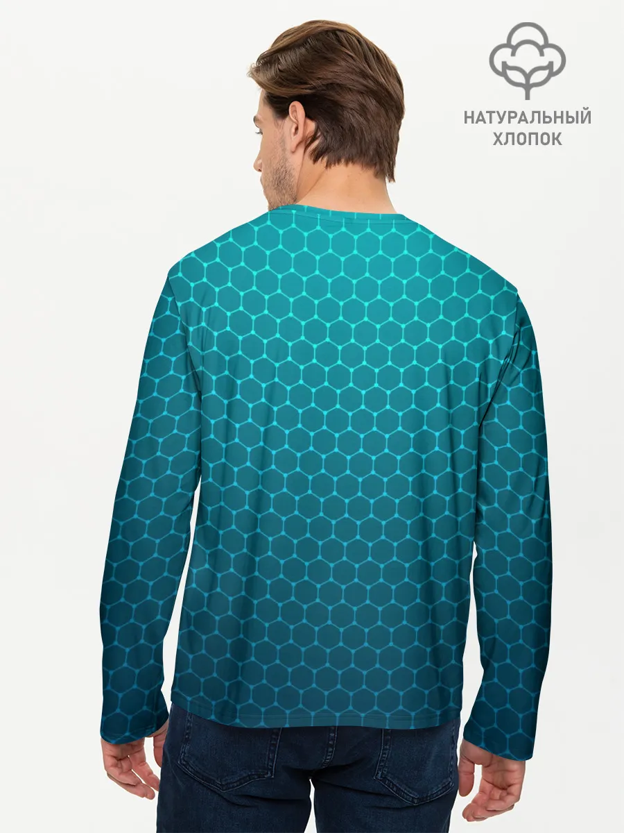 Мужской лонгслив базовый / Рыбак