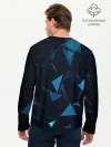 Мужской лонгслив базовый / Цифровой треугольник