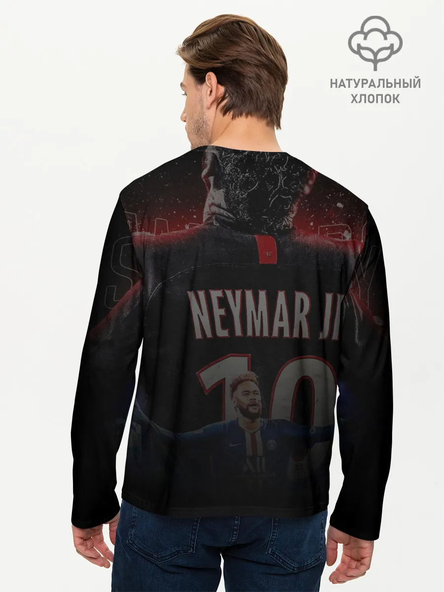 Мужской лонгслив базовый / НЕЙМАР / NEYMAR / ПСЖ