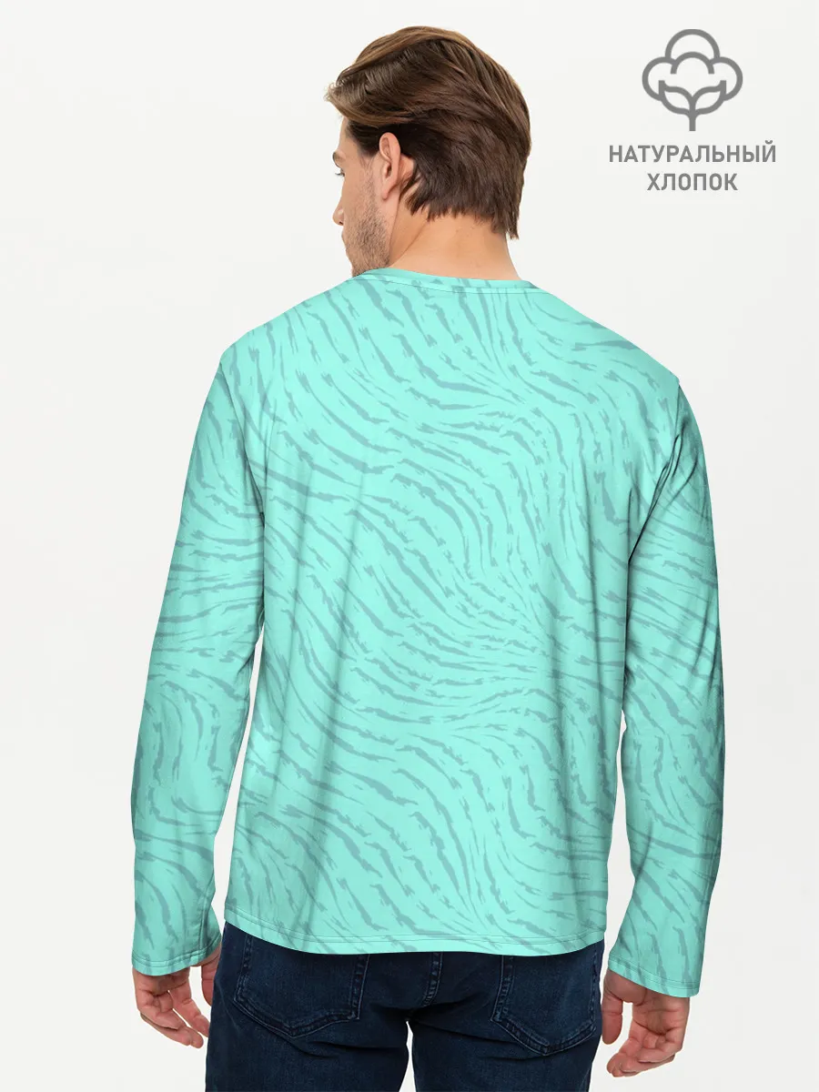 Мужской лонгслив базовый / Корабль