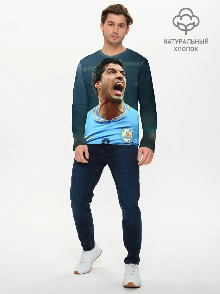 Мужской лонгслив базовый / Луис Альберто