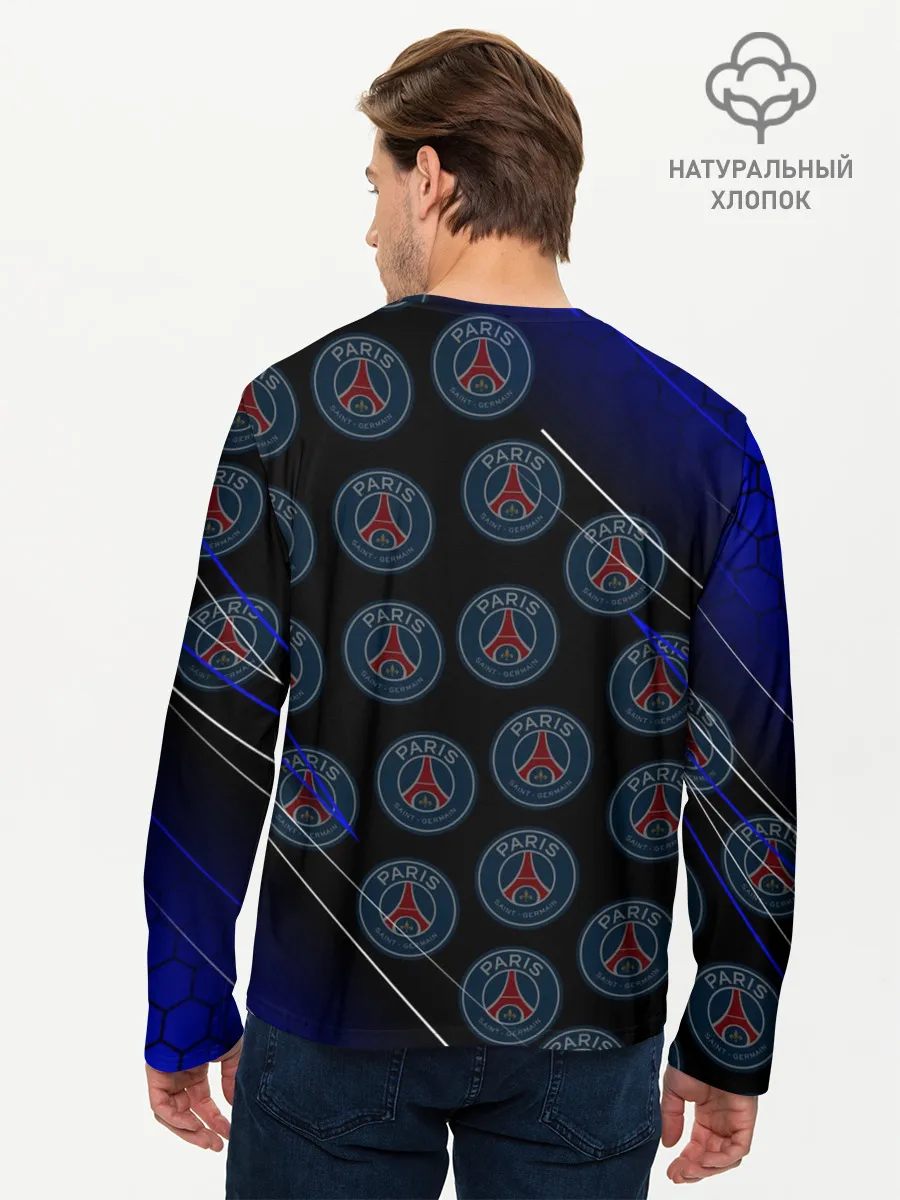 Мужской лонгслив базовый / НЕЙМАР / NEYMAR / ПСЖ