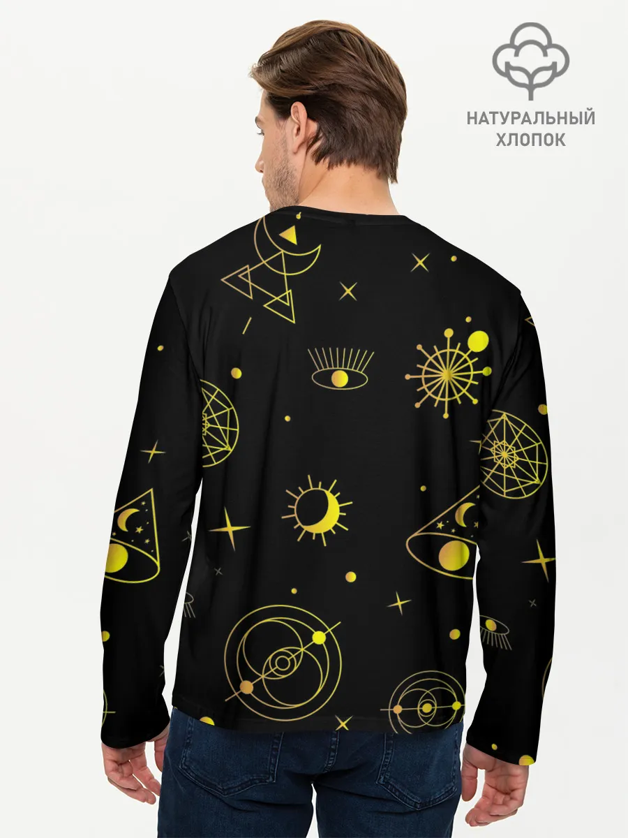 Мужской лонгслив базовый / Эзотерика
