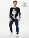 Мужской лонгслив базовый / Черный Аста Чёрный клевер