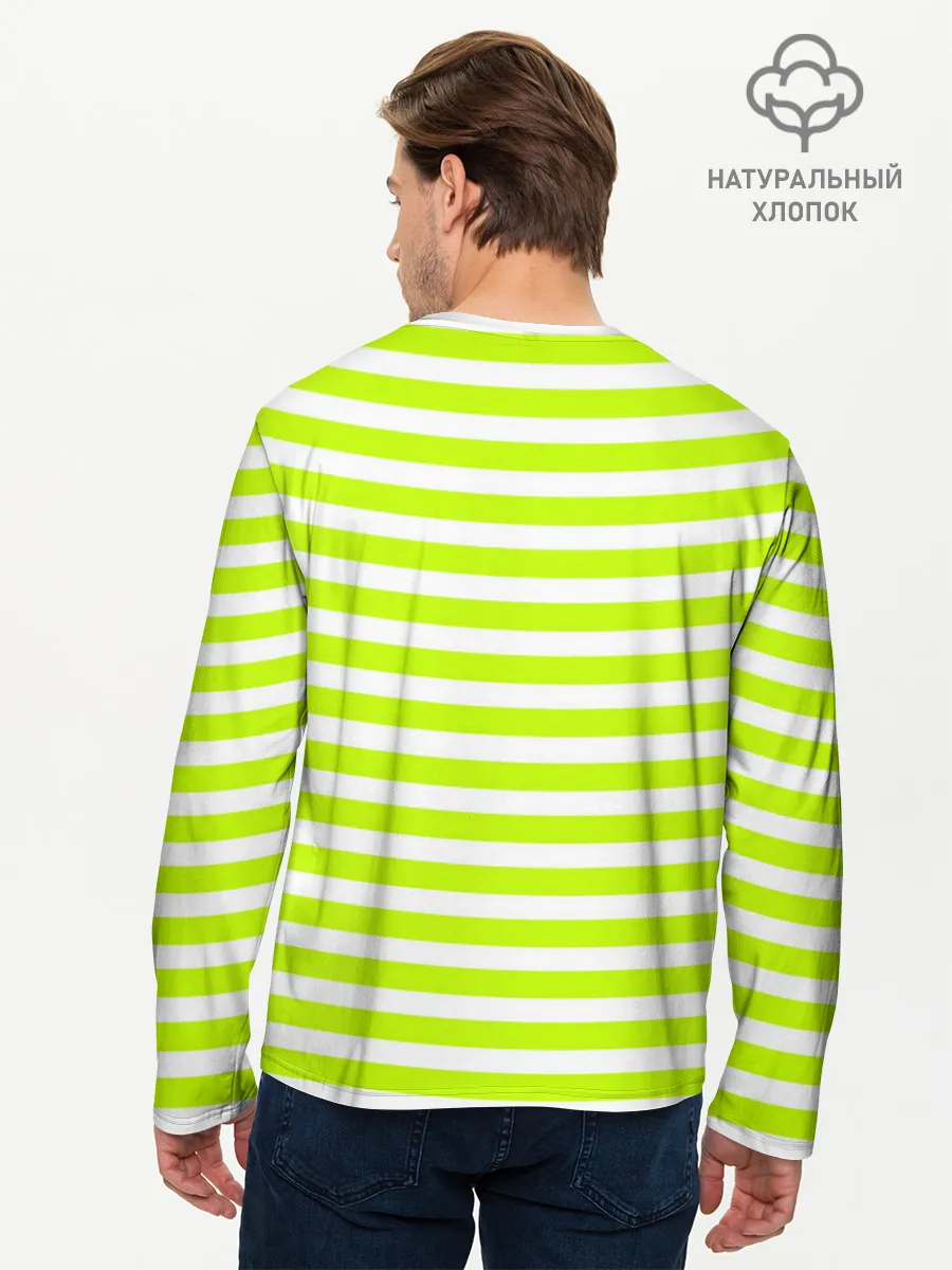 Мужской лонгслив базовый / Акула