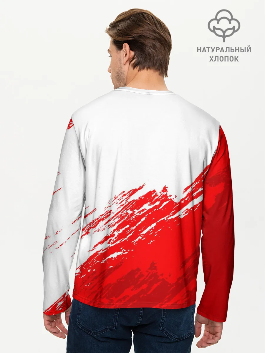 Мужской лонгслив базовый / LIVERPOOL / ЛИВЕРПУЛЬ