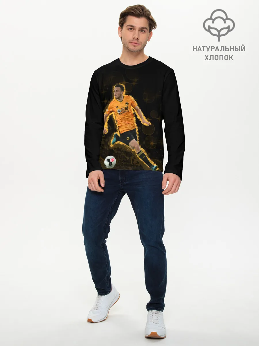 Мужской лонгслив базовый / Диогу Жота