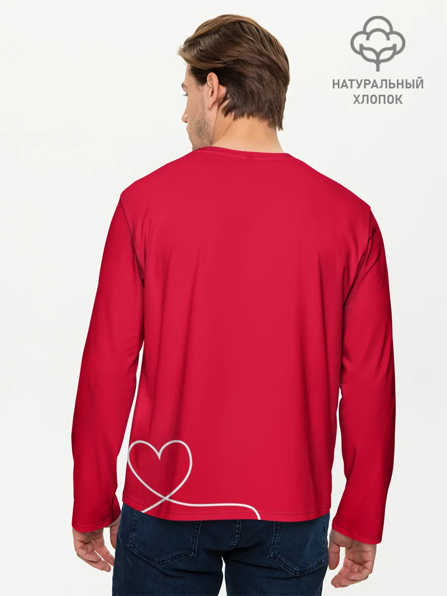 Мужской лонгслив базовый / Miyuki Kaguya Love