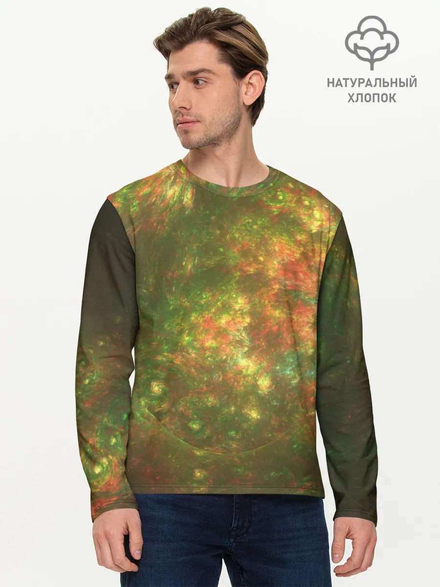 Мужской лонгслив базовый / КосмИчесКая ПыЛь