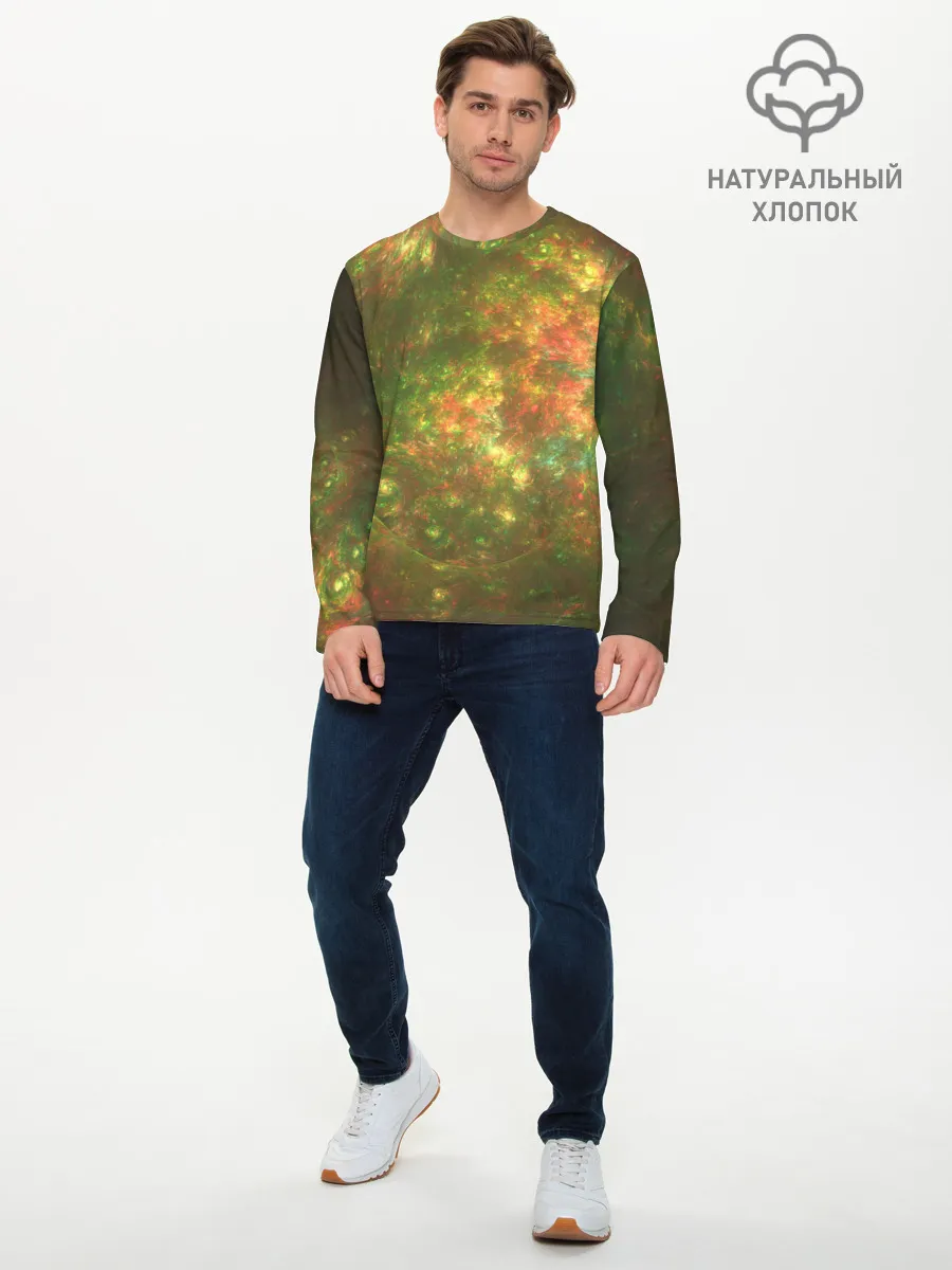 Мужской лонгслив базовый / КосмИчесКая ПыЛь
