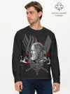 Мужской лонгслив базовый / Vikings Art