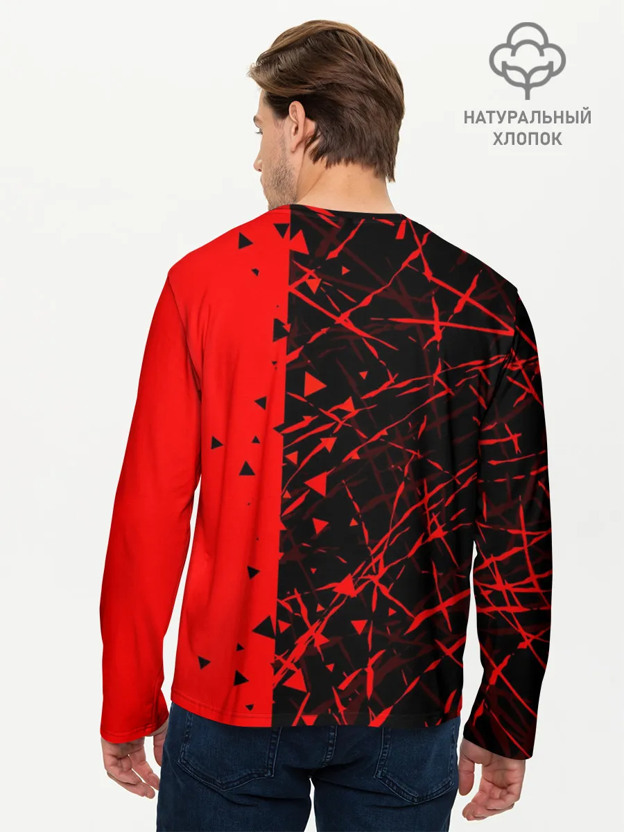 Мужской лонгслив базовый / МАНЧЕСТЕР / MANCHESTER UNITED