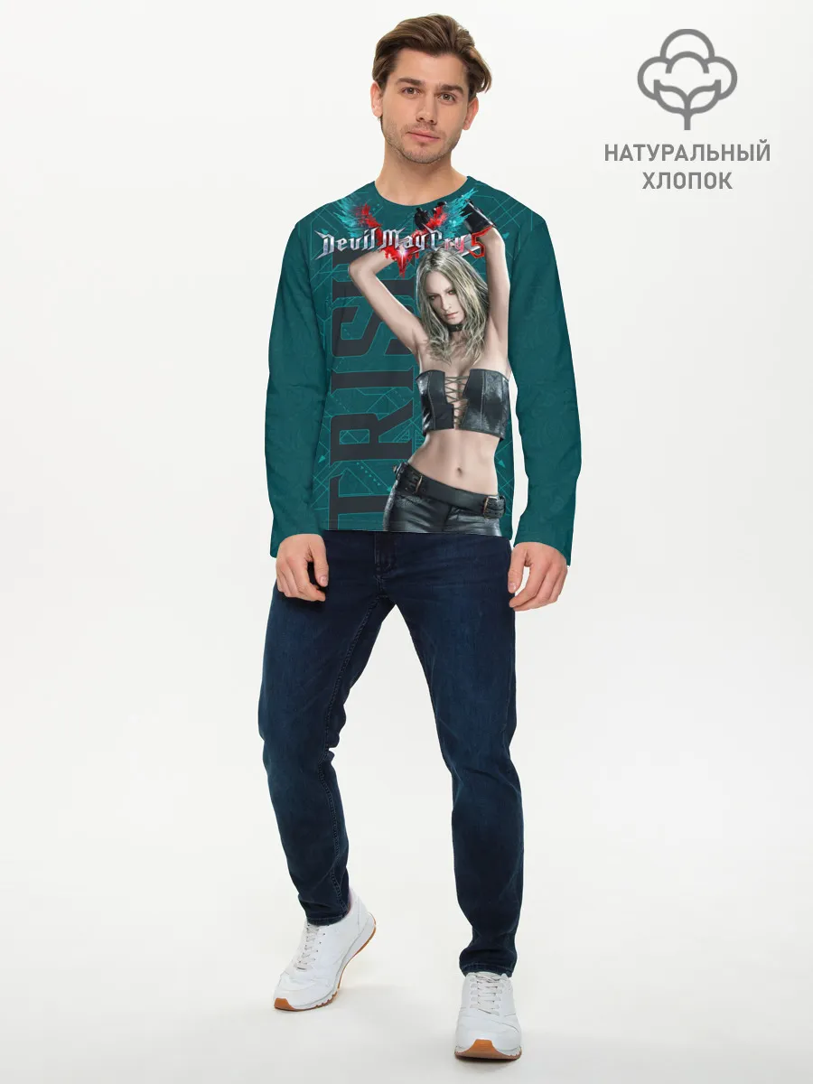 Мужской лонгслив базовый / Trish